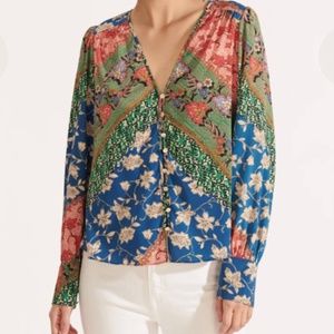 Veronica Beard Sura Blouse